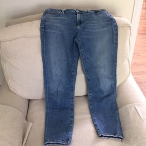 Citizens of humanity cropped jeans